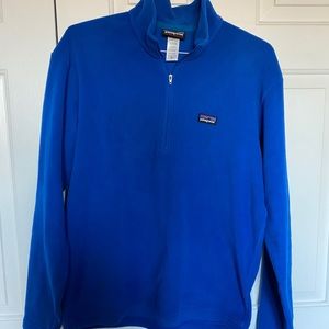 Men’s Patagonia Fleece Micro D Pullover Blue